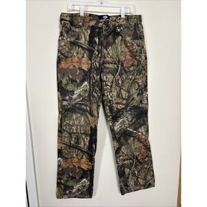 Mossy Oak Camo Pants Men Size 36x34 Realtree Outdoor Hunting Canvas Regualr Fit